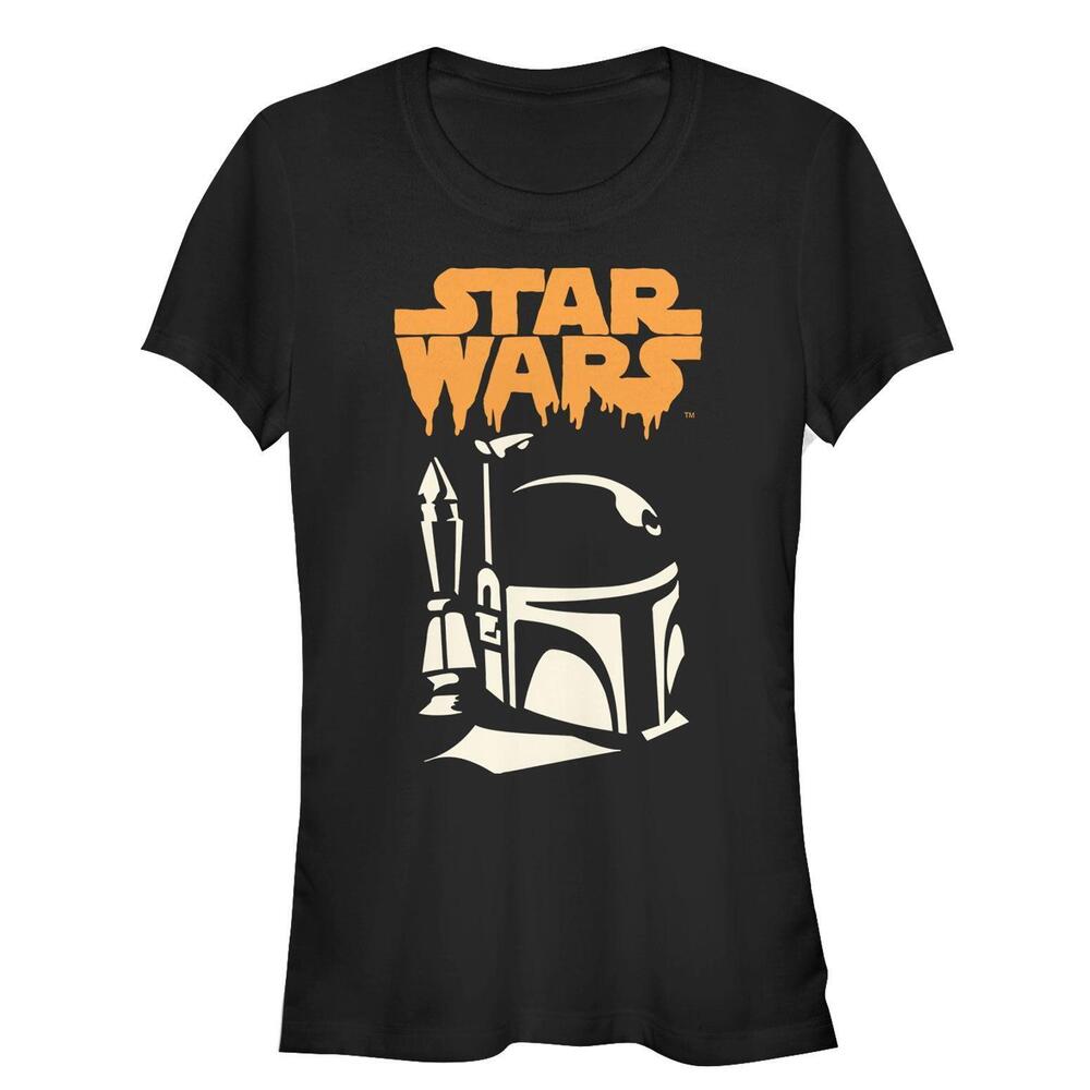 Juniors Star Wars Halloween Boba Fett Tshirt